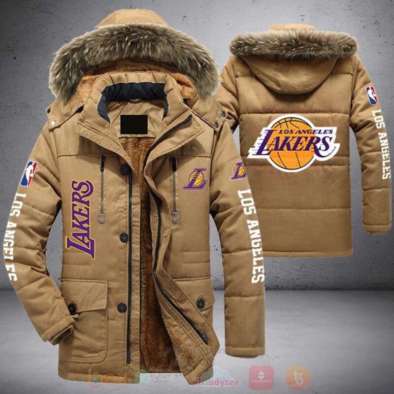 NBA Los Angeles Lakers Parka Jacket 1 2 3