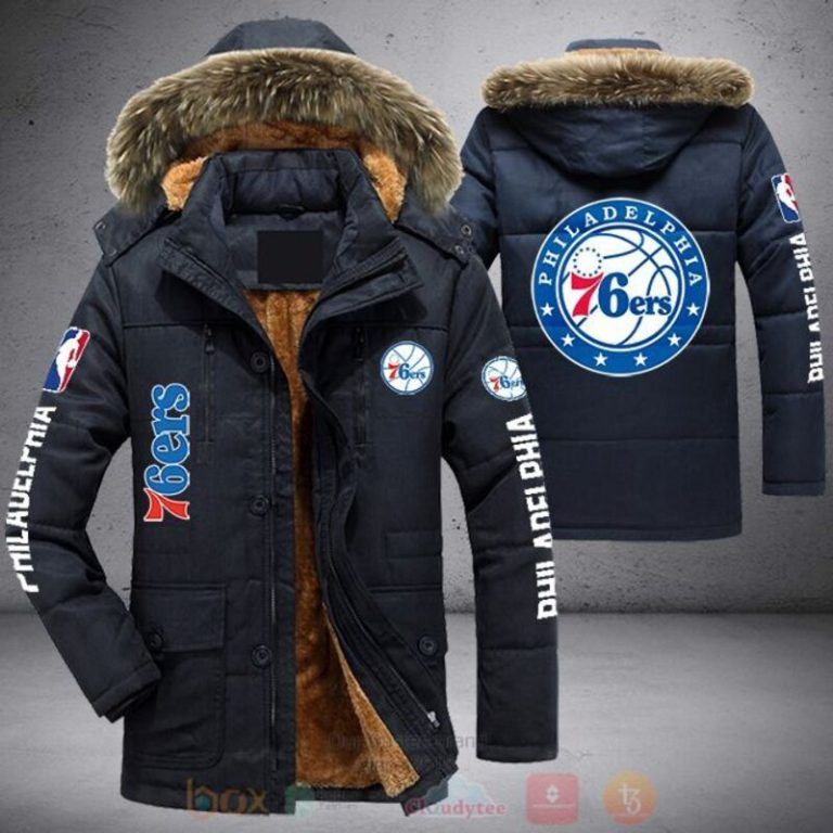 NBA Philadelphia 76ers Parka Jacket 1