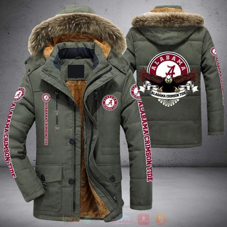 NCAA Alabama Crimson Tide Parka Jacket 1 2