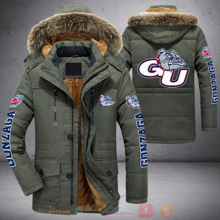 NCAA Gonzaga Bulldogs Parka Jacket 1 2