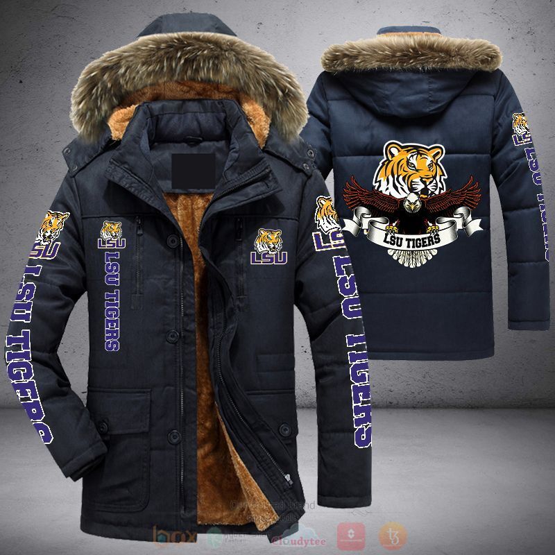 NCAA LSU Tigers Parka Jacket 1