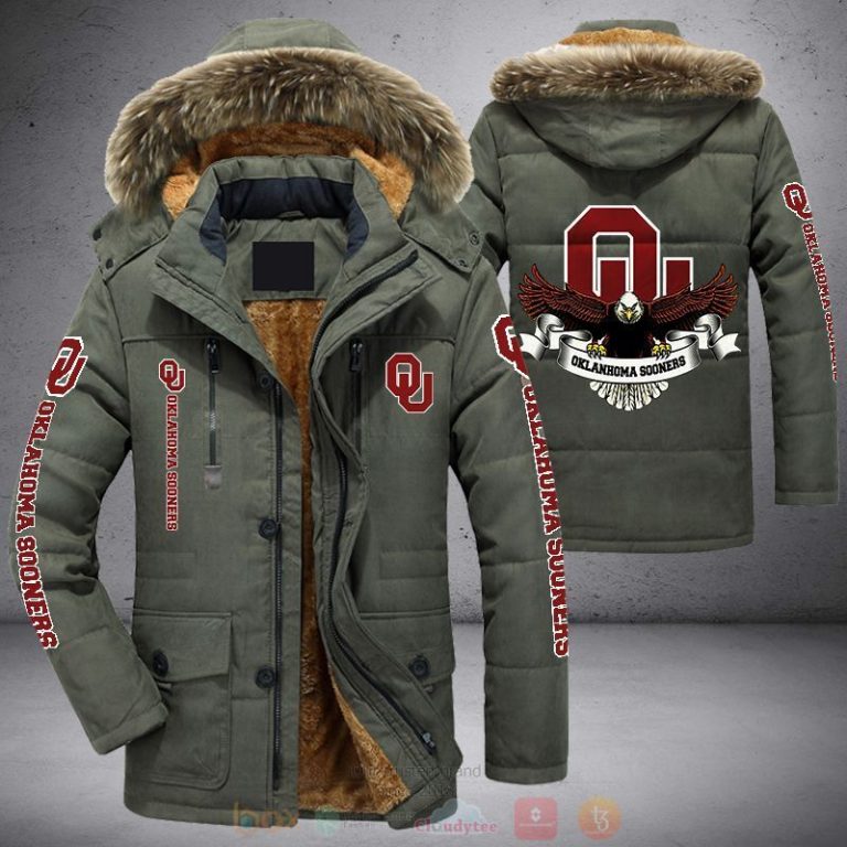 NCAA Oklahoma Sooners Parka Jacket 1 2