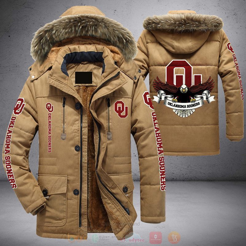 NCAA Oklahoma Sooners Parka Jacket 1 2 3