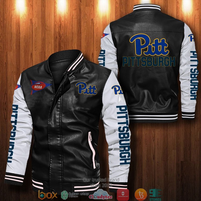 NCAA Pittsburgh Panthers Bomber Leather Jacket