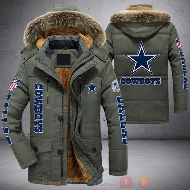 NFC Dallas Cowboys Parka Jacket 1 2