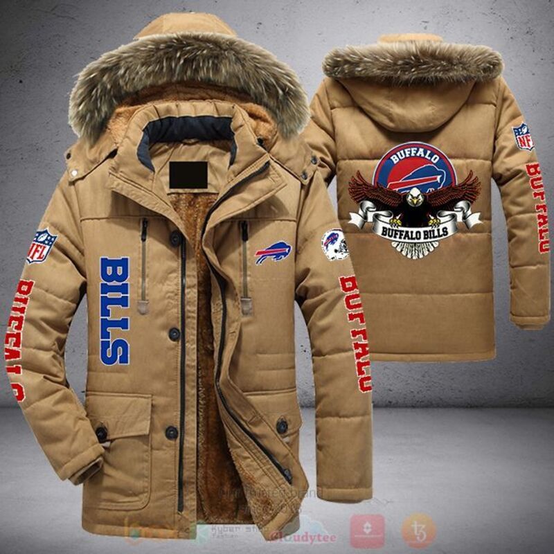 NFL Buffalo Bills Parka Jacket 1 2 3