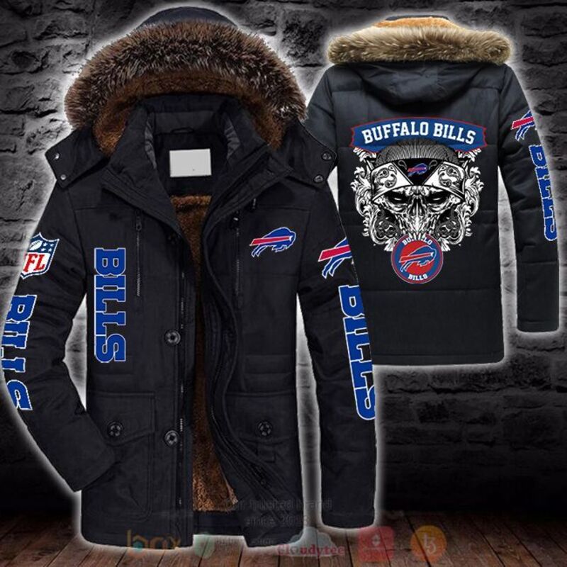 NFL Buffalo Bills Skull Parka Jacket