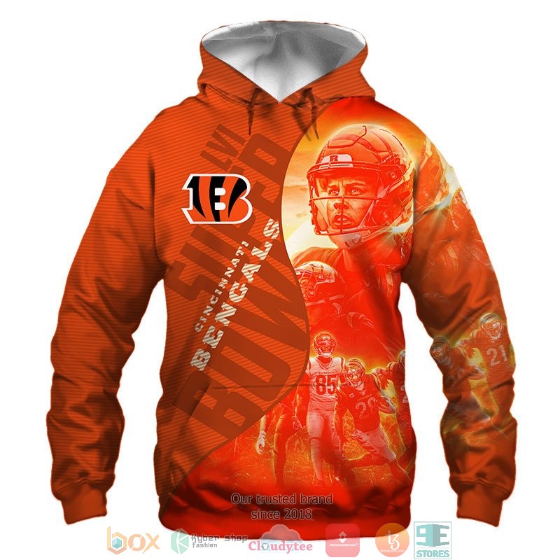 NFL Cincinnati Bengals Super Bowl 3d shirt hoodie
