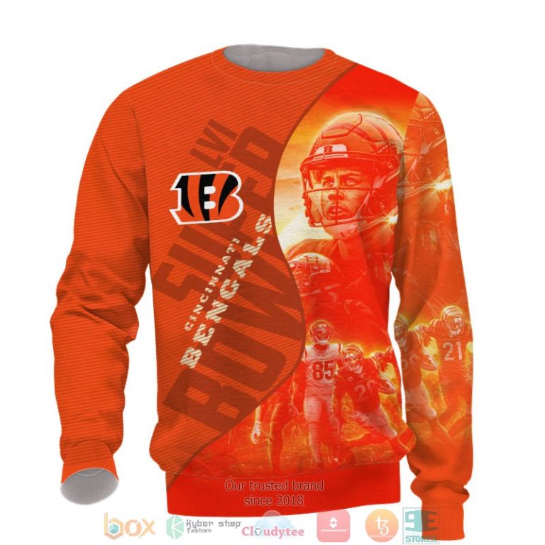 NFL Cincinnati Bengals Super Bowl 3d shirt hoodie 1 2