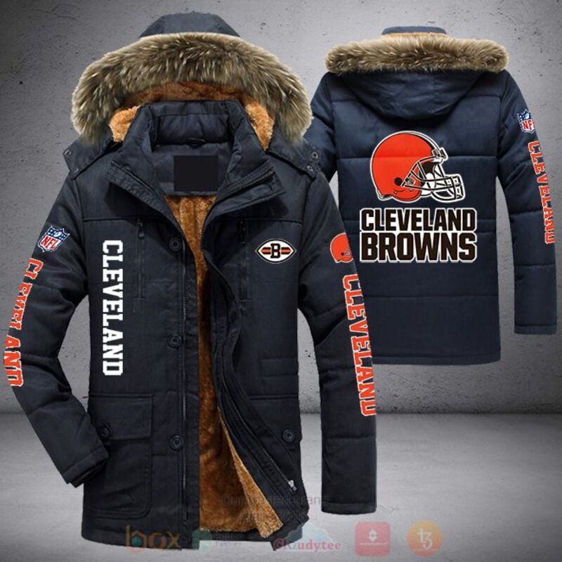 NFL Cleveland Browns Parka Jacket 1