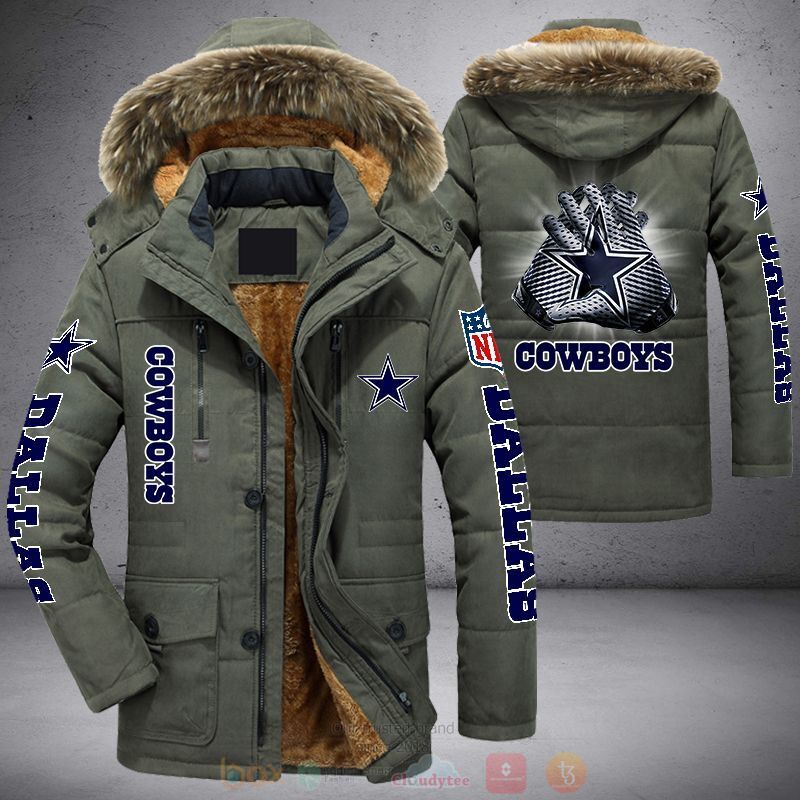 NFL Dallas Cowboys Parka Jacket 1 2