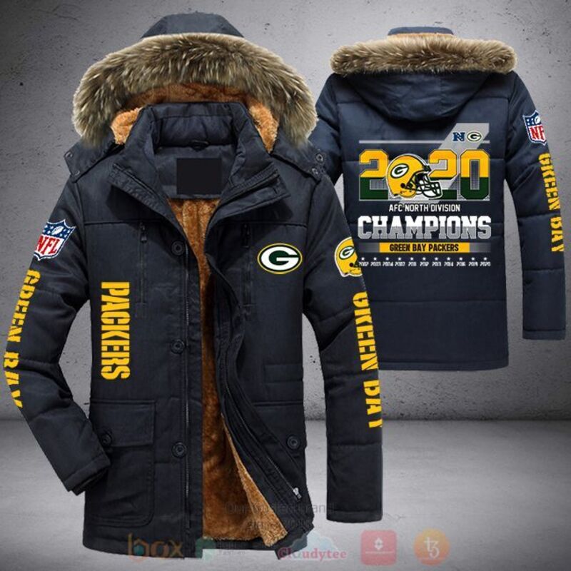 NFL Green Bay Packers 2020 Champions Parka Jacket 1