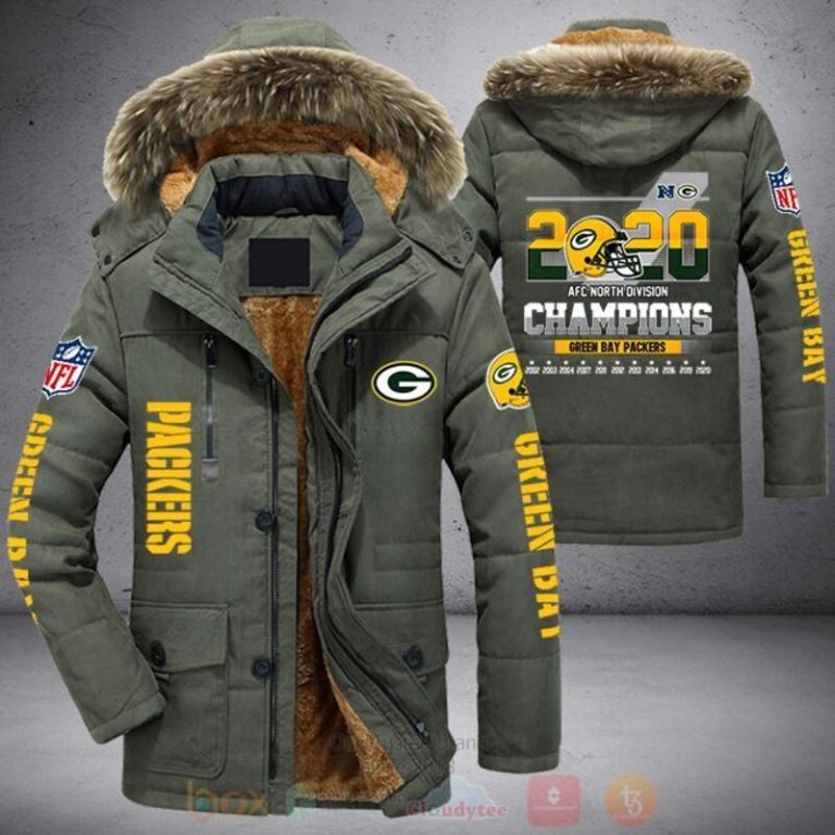 NFL Green Bay Packers 2020 Champions Parka Jacket 1 2