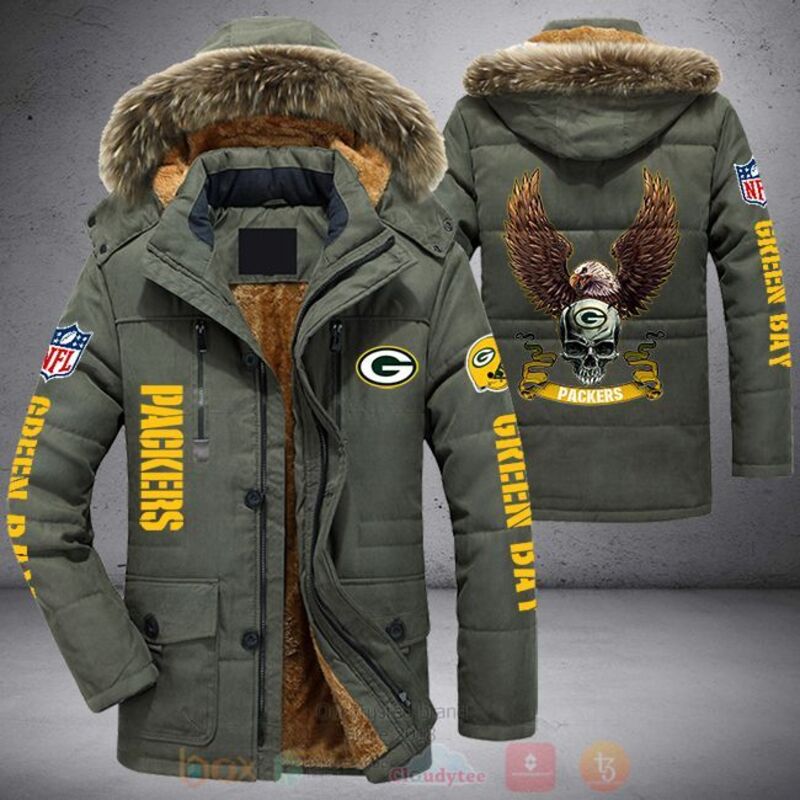 NFL Green Bay Packers Eagle Parka Jacket 1 2