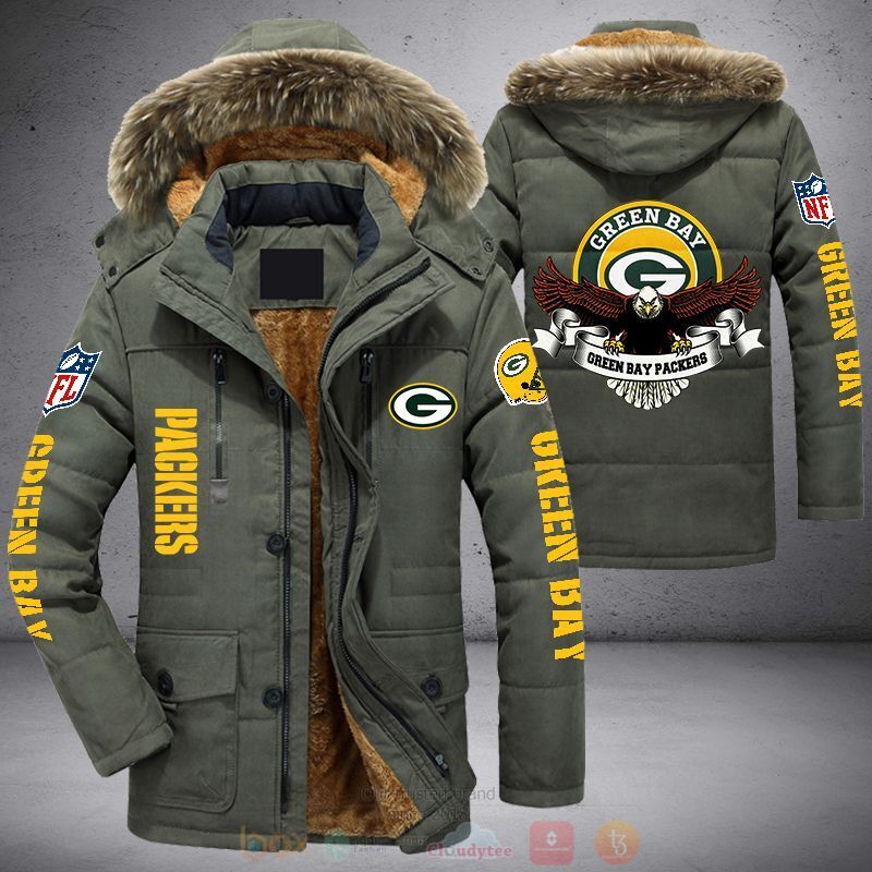 NFL Green Bay Packers Parka Jacket 1 2