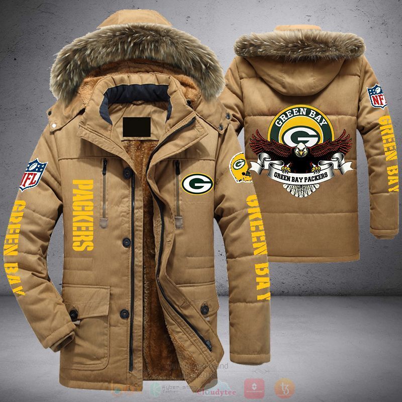 NFL Green Bay Packers Parka Jacket 1 2 3