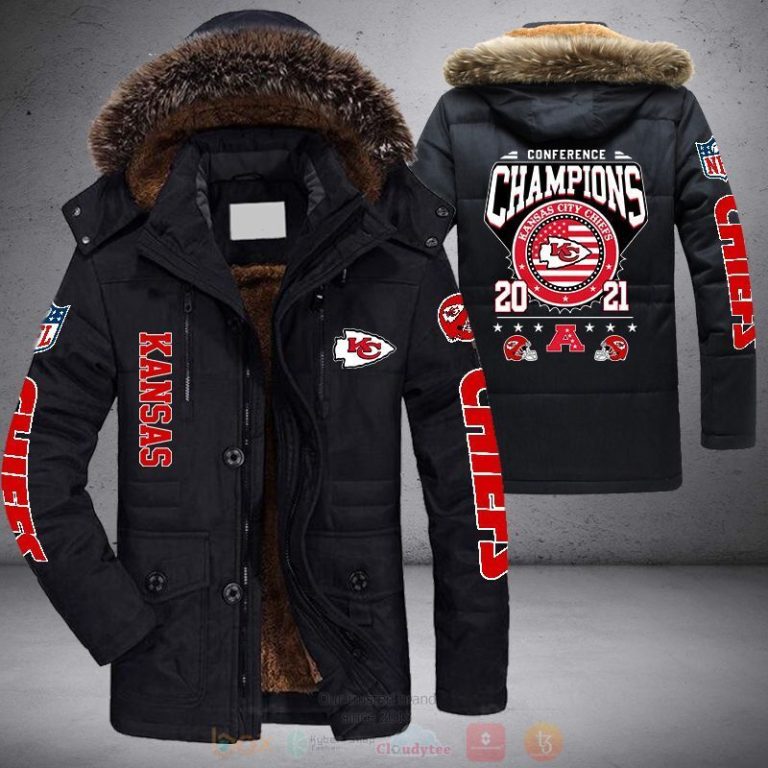 NFL Kansas City Chiefs Conference Champions 2021 Parka Jacket