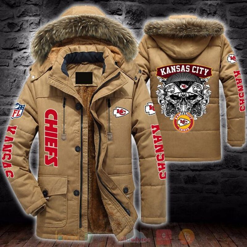 NFL Kansas City Chiefs Parka Jacket 1 2 3