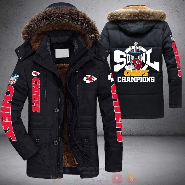 NFL Kansas City Chiefs Super Bowl LIV Champions Parka Jacket