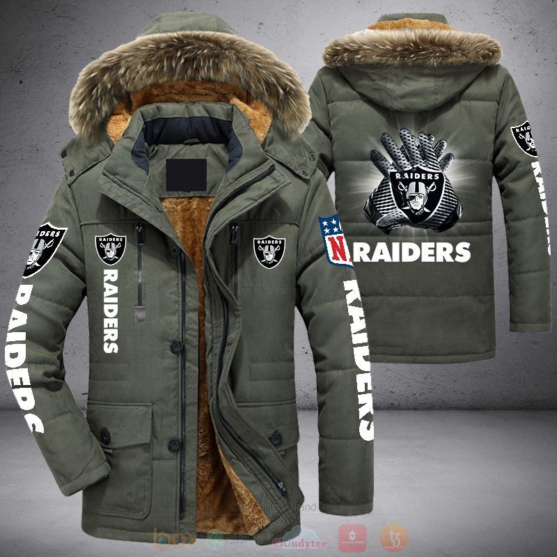 NFL Las Vegas Raiders Parka Jacket 1 2