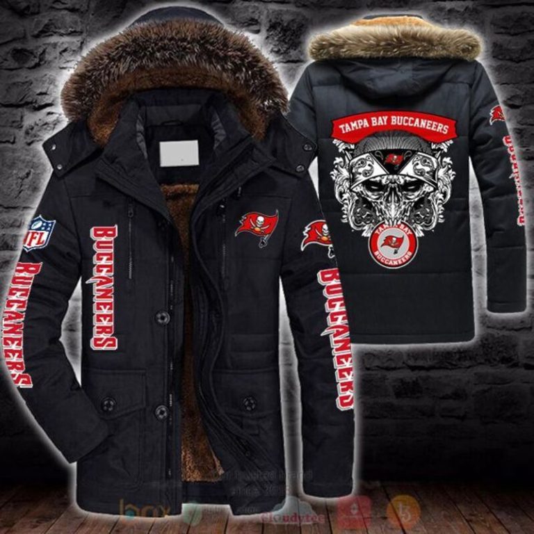 NFL Tampa Bay Buccaneers Skull Parka Jacket