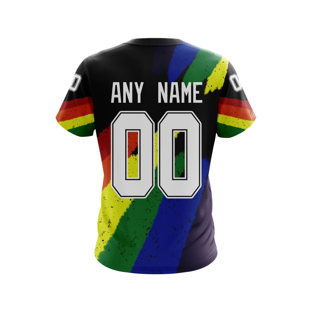 NHL Arizona Coyotes LGBT Pride Personalized Custom 3D Hoodie Shirt 1 2 3 4 5 6