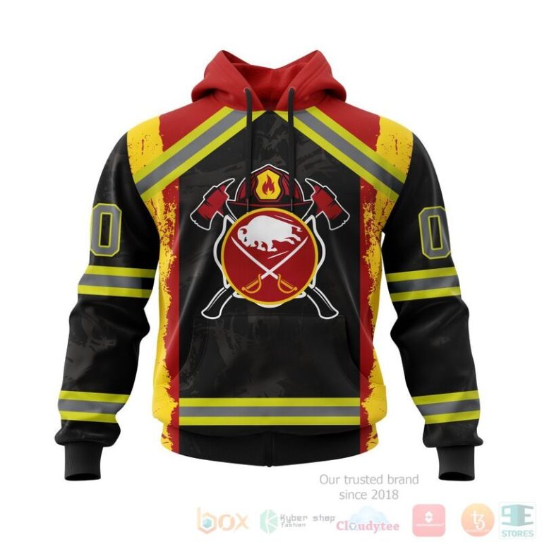 NHL Buffalo Sabres Honnor Firefighter Black 3D Hoodie Shirt