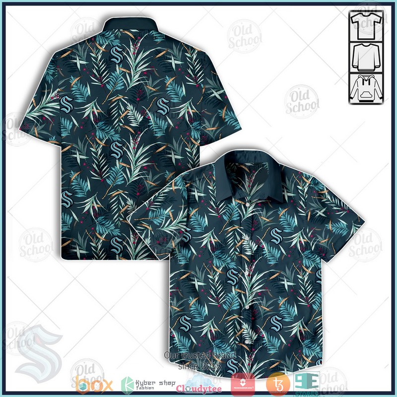 NHL Seattle Kraken Hawaiian shirt