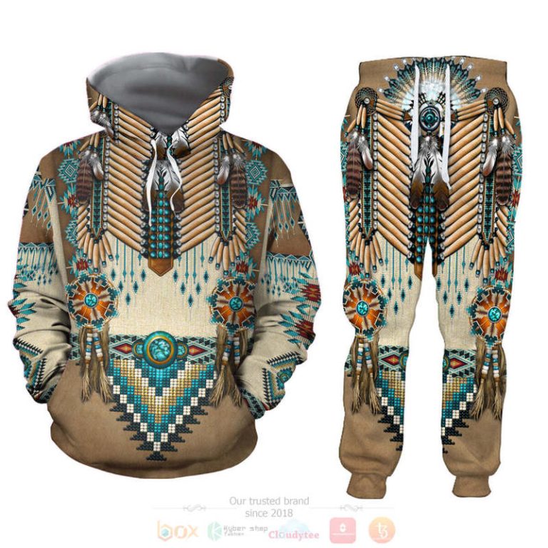 Native 3D Hoodie and Sweatpants Set