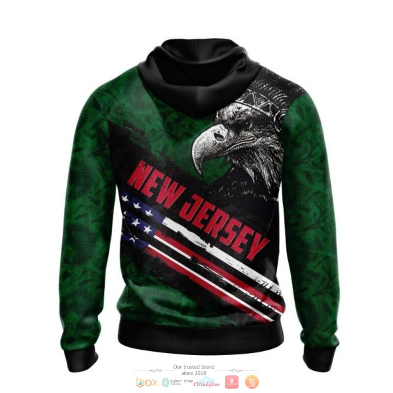 New Jersey Devils NHL Eagle American flag 3D shirt hoodie 1 2