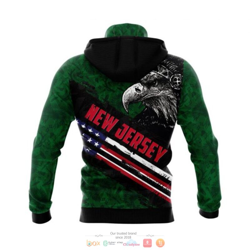 New Jersey Devils NHL Eagle American flag 3D shirt hoodie 1 2 3 4