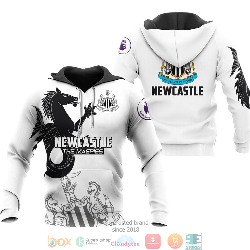 Newcastle The Magpies 3d shirt hoodie