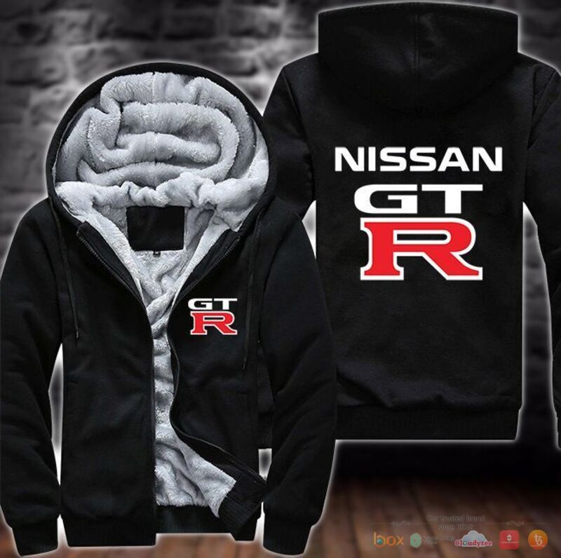 Nissan GTR Fleece Hoodie Jacket