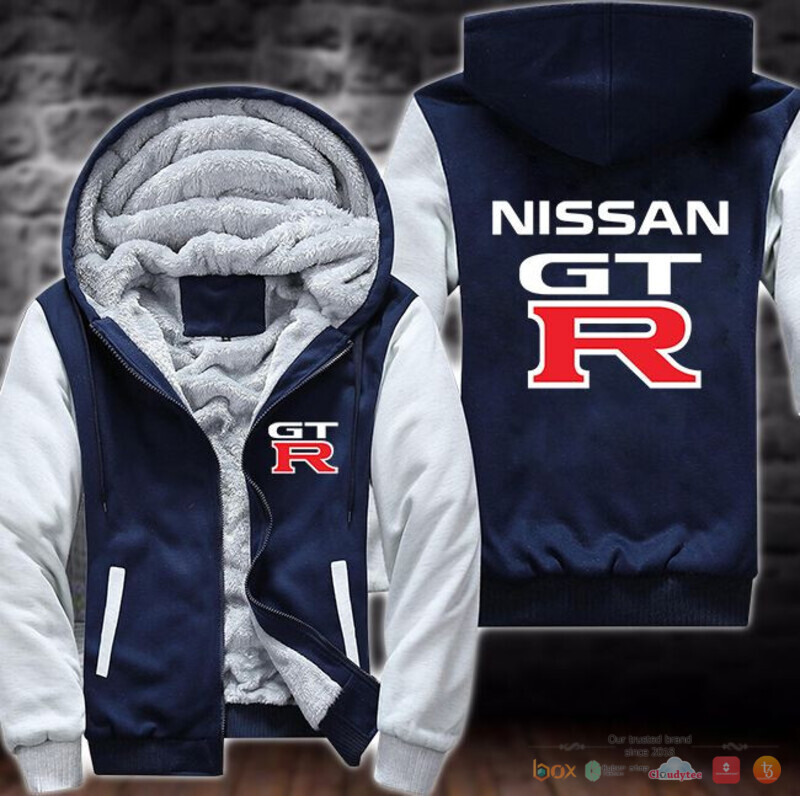 Nissan GTR Fleece Hoodie Jacket 1 2
