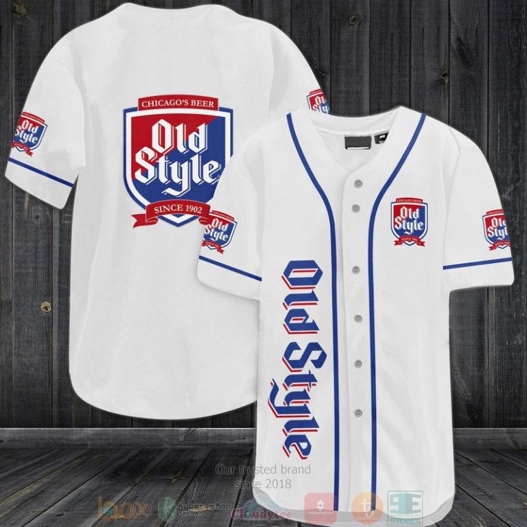 Old Style Chicagos Beer Baseball Jersey