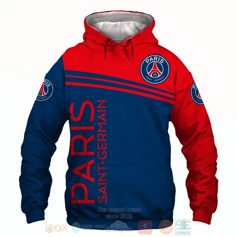 Paris Saint Germain 3D shirt hoodie