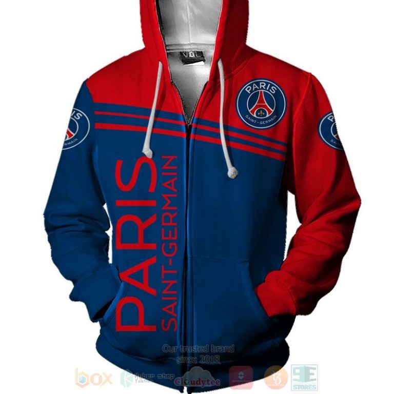 Paris Saint Germain 3D shirt hoodie 1 2