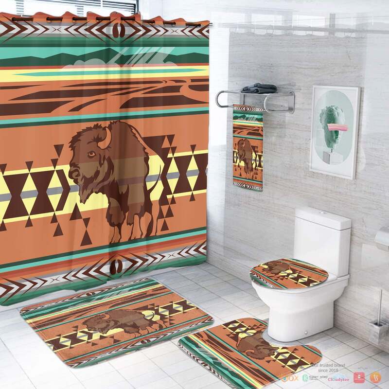 Pattern Native American Bathroom Setn Native American Bathroom Set