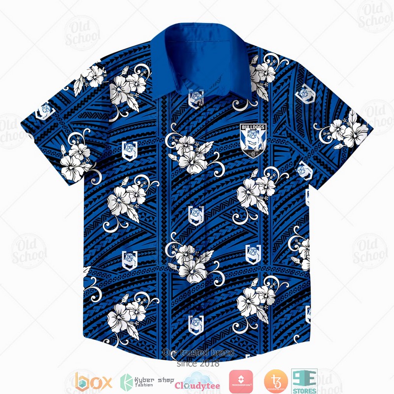 Personalise NRL Canterbury Bulldogs Hawaiian shirt 1