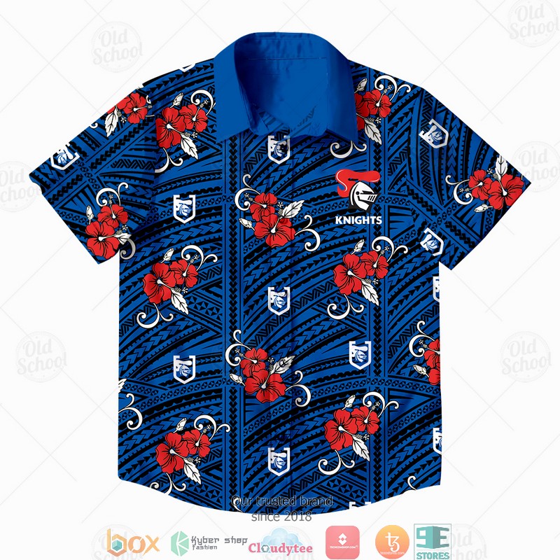 Personalise NRL Newcastle Knights Hawaiian shirt 1