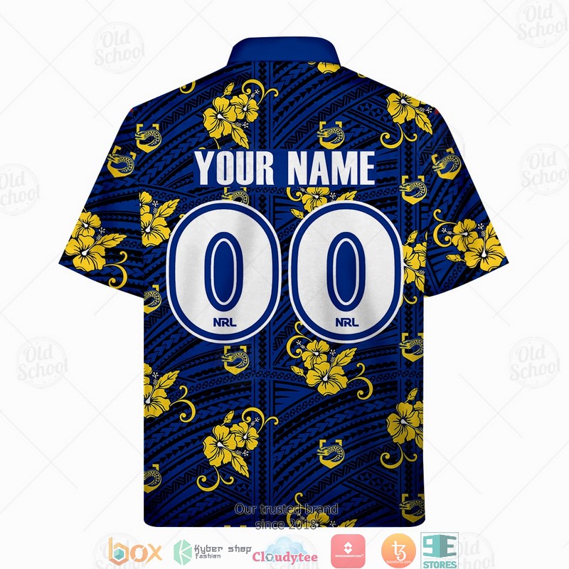Personalise NRL Parramatta Eels Hawaiian shirt 1 2