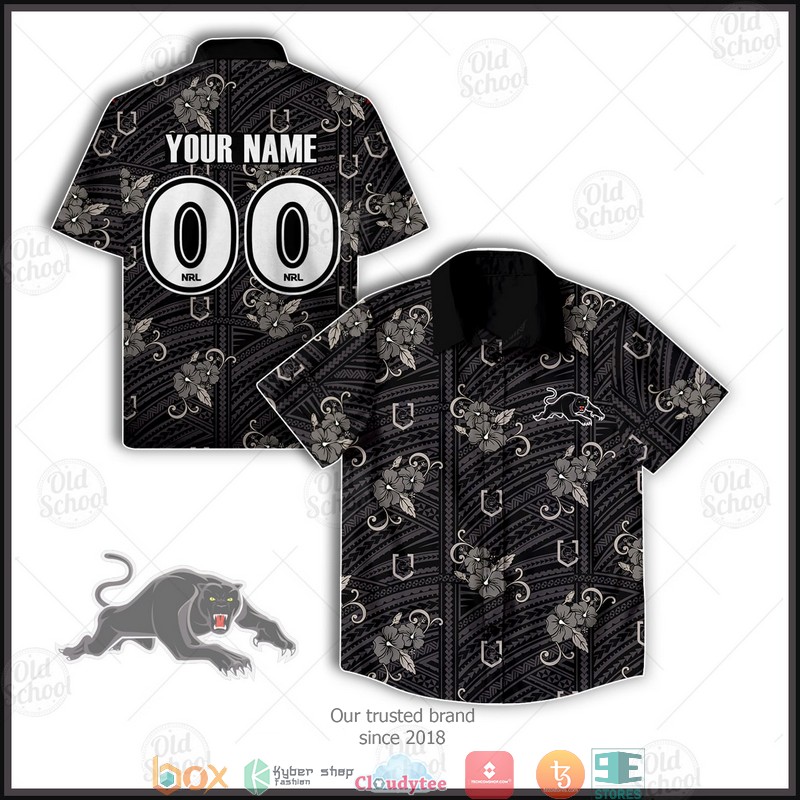 Personalise NRL Penrith Panthers Hawaiian shirt