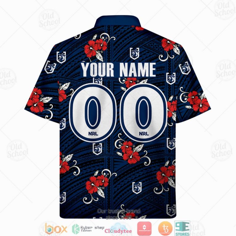 Personalise NRL Sydney Rooster Hawaiian shirt 1 2