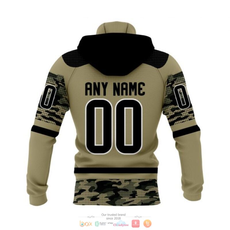 Personalized Arizona Coyotes NHL Military Appreciation Night custom 3D shirt hoodie 1 2 3 4