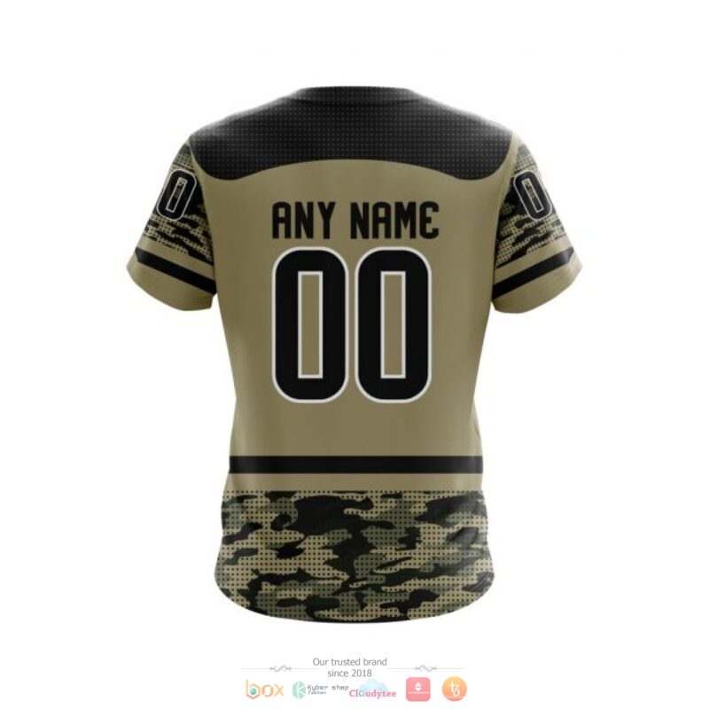 Personalized Arizona Coyotes NHL Military Appreciation Night custom 3D shirt hoodie 1 2 3 4 5 6 7 8