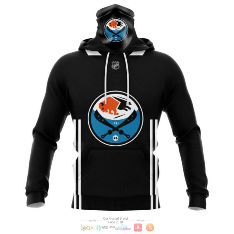 Personalized Buffalo Sabres NHL Val James Night black custom 3D shirt hoodie 1 2 3