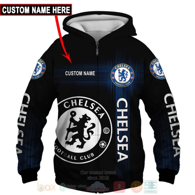 Personalized Chelsea Football club custom 3D shirt hoodie 1 2