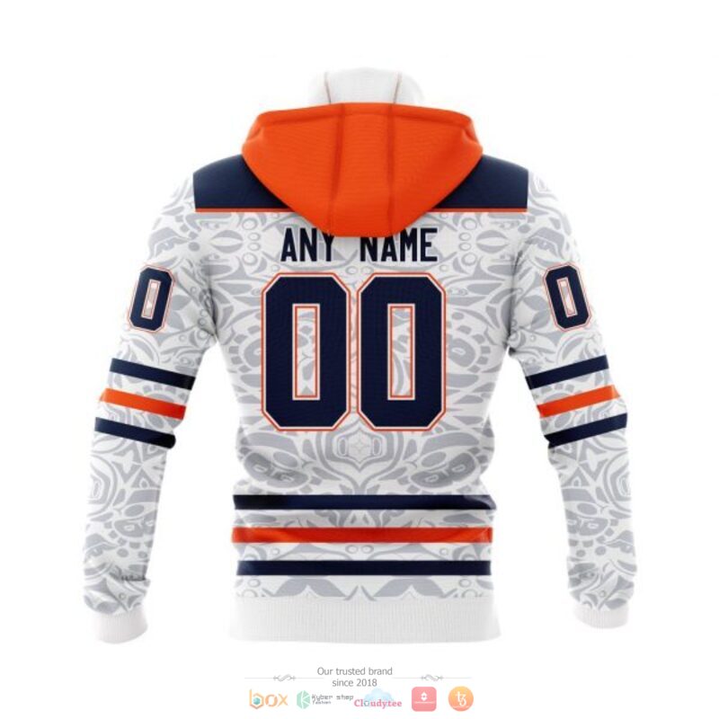 Personalized Edmonton Oilers logo NHL custom 3D shirt hoodie 1 2 3 4