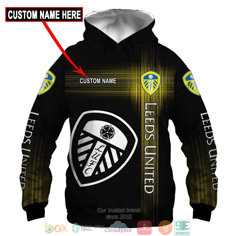 Personalized Leeds United 3d shirt hoodie
