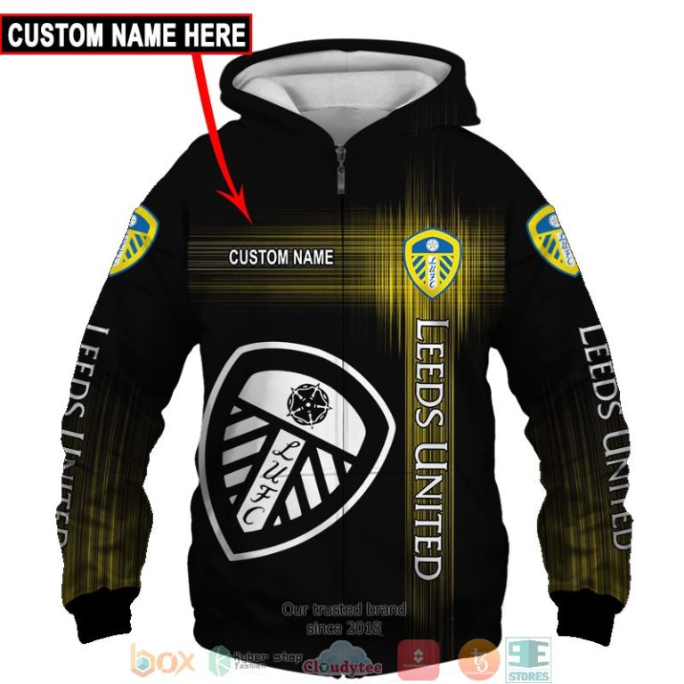 Personalized Leeds United 3d shirt hoodie 1 2